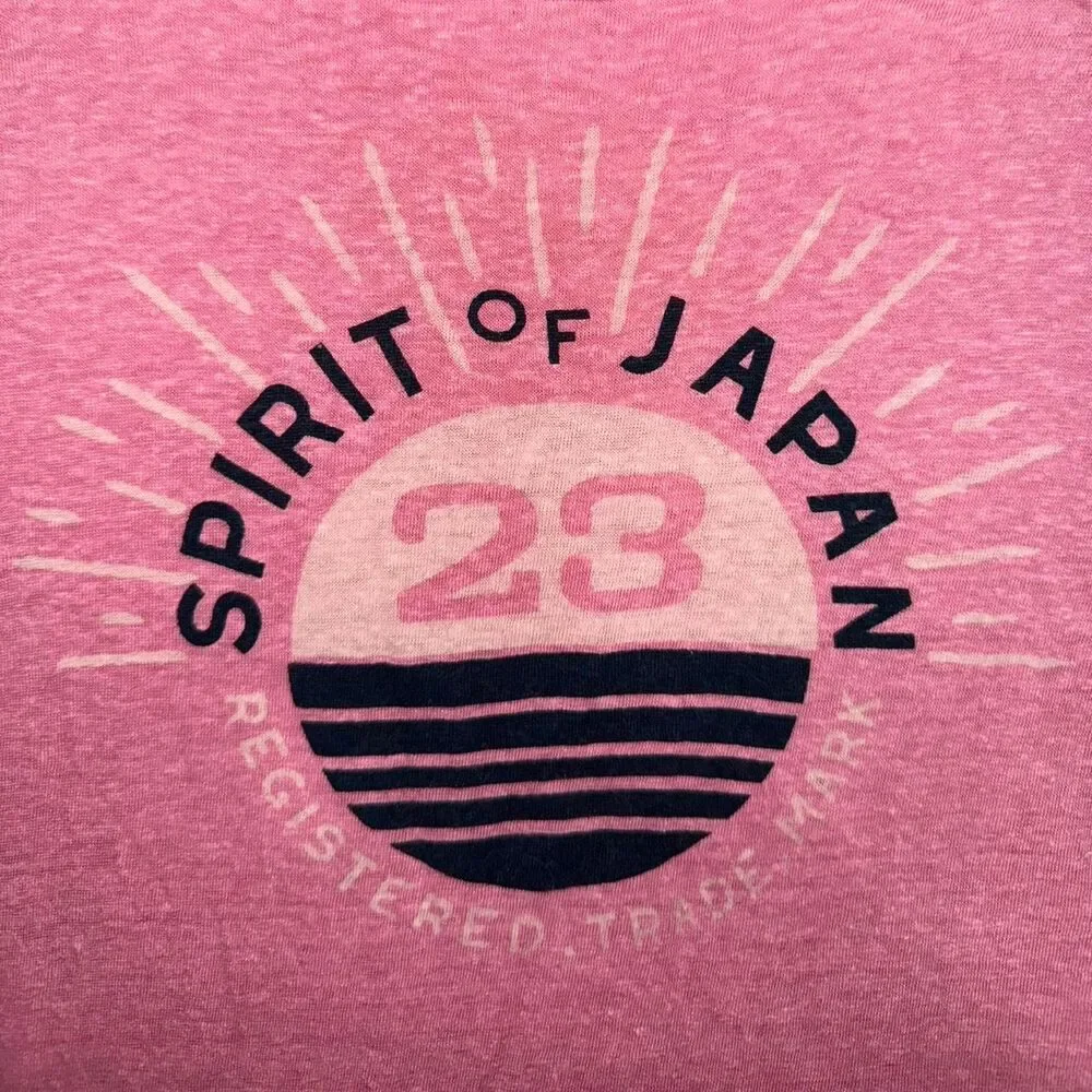 Superdry Spirit of Japan Crochet Lace Trim T-shirt - Picture 2 of 4